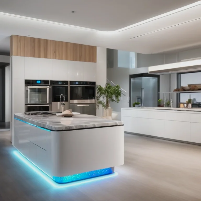 AI冷蔵庫のインテリア